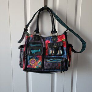 Desigual London Medium Lakey Satchel Bag